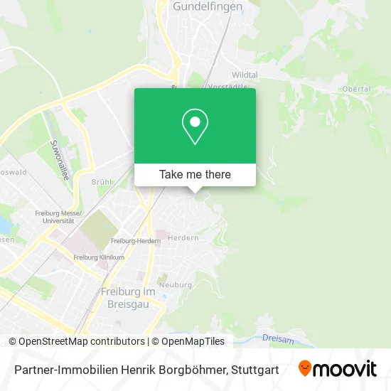 Карта Partner-Immobilien Henrik Borgböhmer