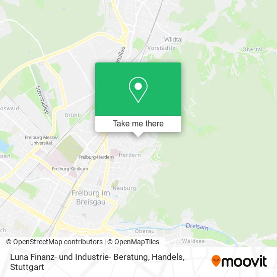 Карта Luna Finanz- und Industrie- Beratung, Handels