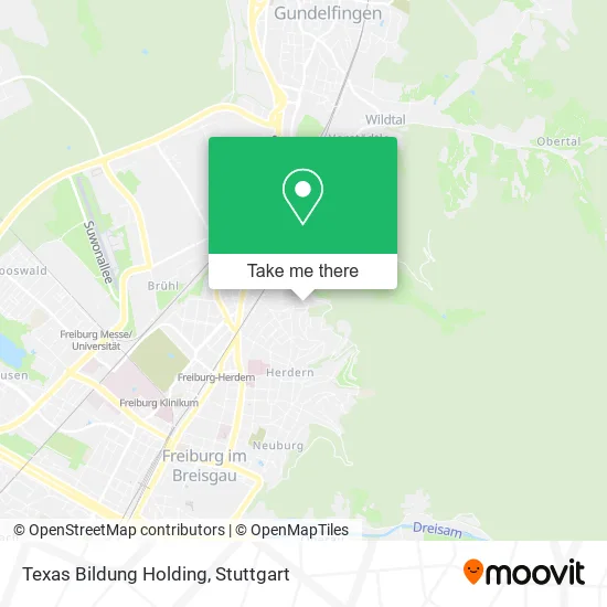 Карта Texas Bildung Holding
