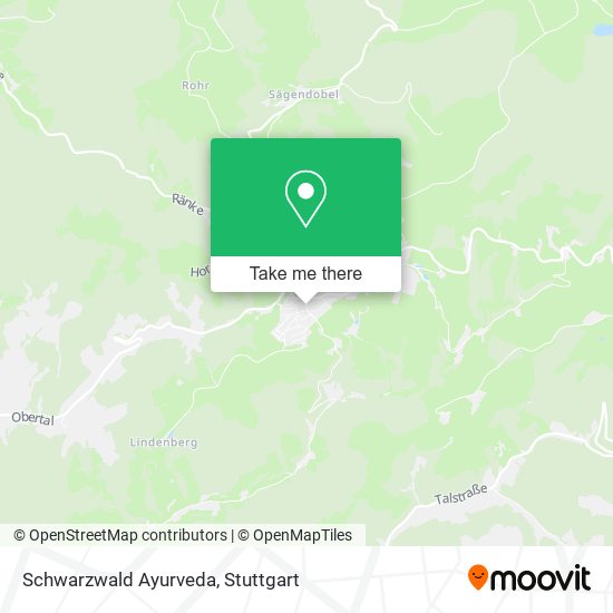 Schwarzwald Ayurveda map