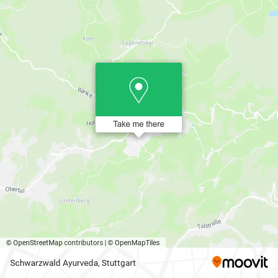 Карта Schwarzwald Ayurveda