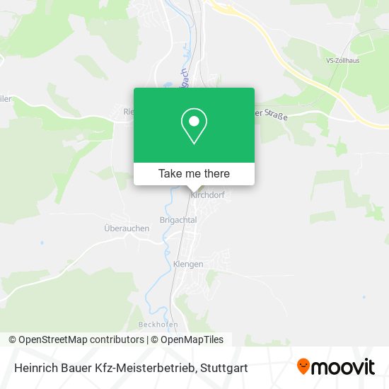 Heinrich Bauer Kfz-Meisterbetrieb map