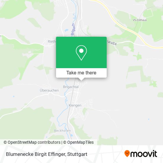 Blumenecke Birgit Effinger map