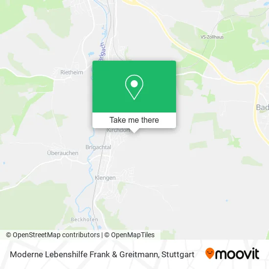 Карта Moderne Lebenshilfe Frank & Greitmann