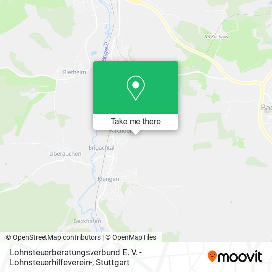 Lohnsteuerberatungsverbund E. V. -Lohnsteuerhilfeverein- map