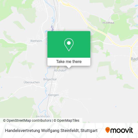 Handelsvertretung Wolfgang Steinfeldt map