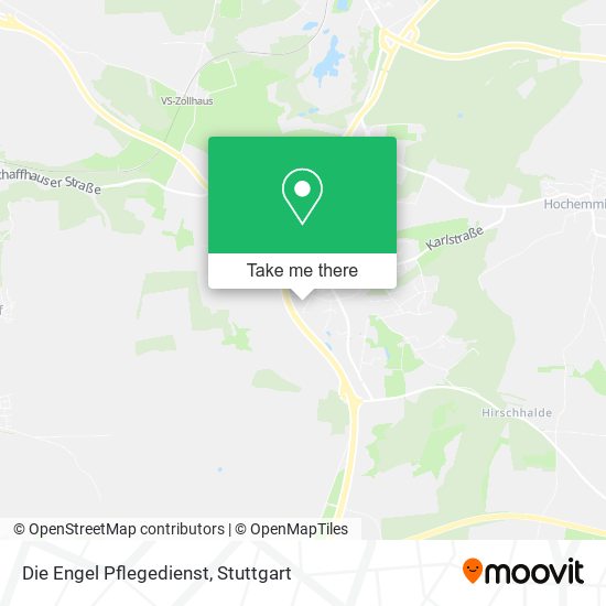 Die Engel Pflegedienst map