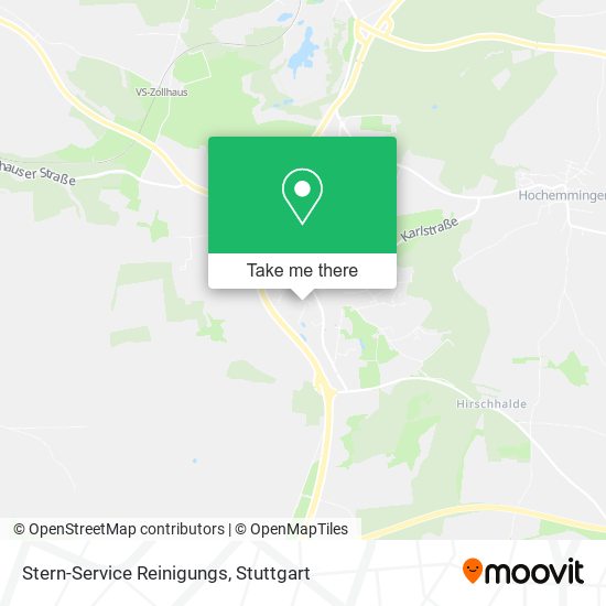 Stern-Service Reinigungs map