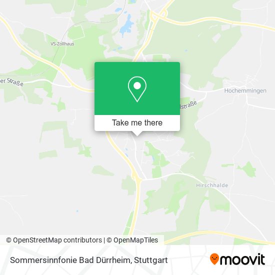 Sommersinnfonie Bad Dürrheim map