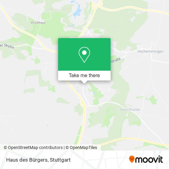 Haus des Bürgers map