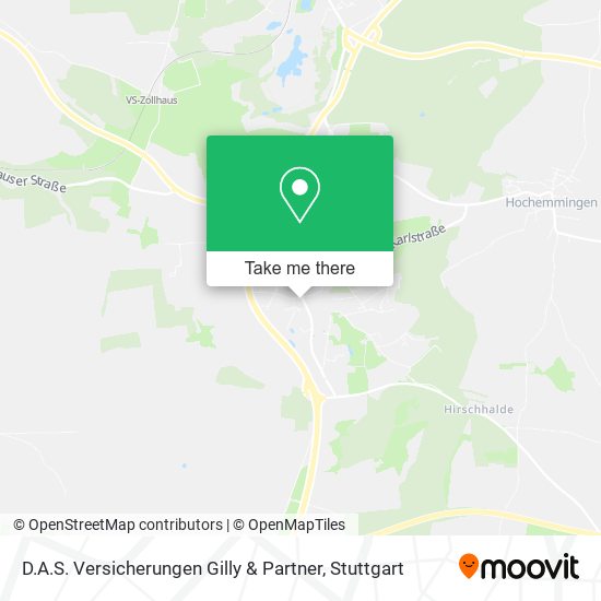 D.A.S. Versicherungen Gilly & Partner map