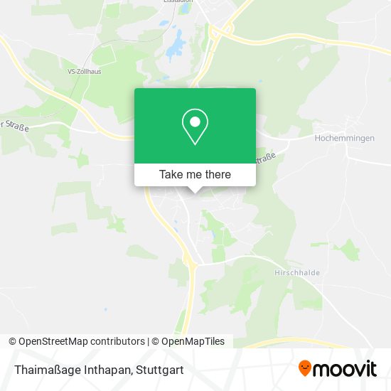 Thaimaßage Inthapan map