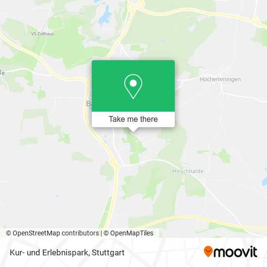 Карта Kur- und Erlebnispark