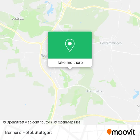 Карта Benner's Hotel