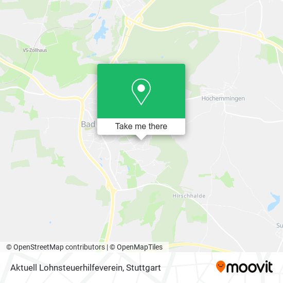 Aktuell Lohnsteuerhilfeverein map