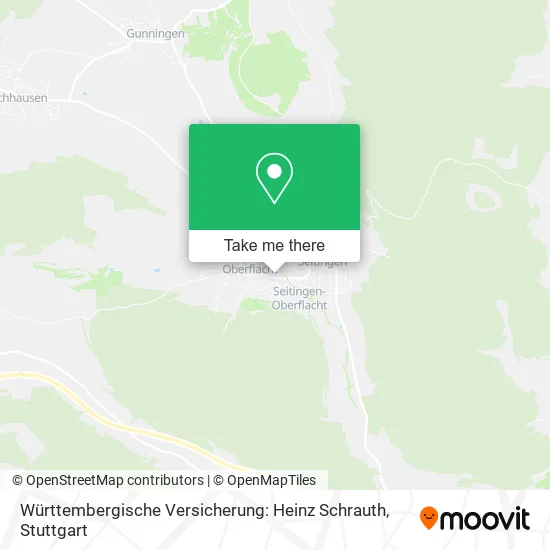 Карта Württembergische Versicherung: Heinz Schrauth