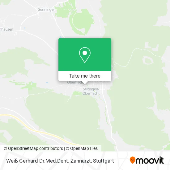 Карта Weiß Gerhard Dr.Med.Dent. Zahnarzt