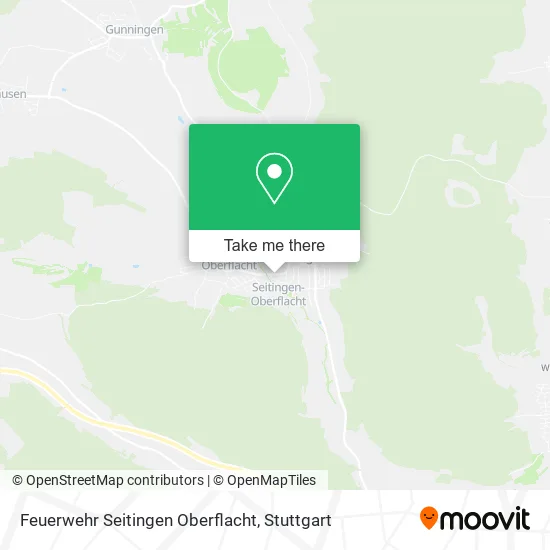 Карта Feuerwehr Seitingen Oberflacht