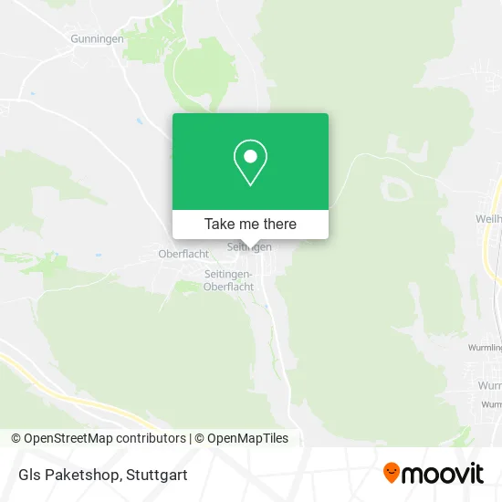 Карта Gls Paketshop