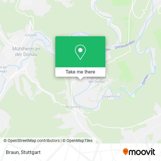 Карта Braun