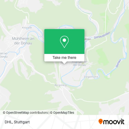 Карта DHL