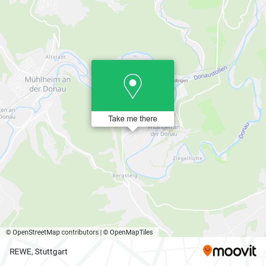 REWE map