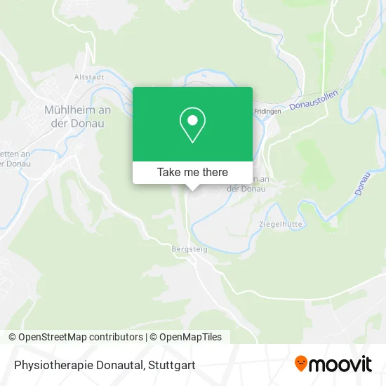 Карта Physiotherapie Donautal
