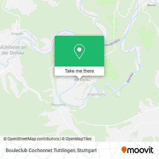 Bouleclub Cochonnet Tuttlingen map