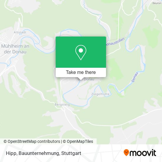 Hipp, Bauunternehmung map