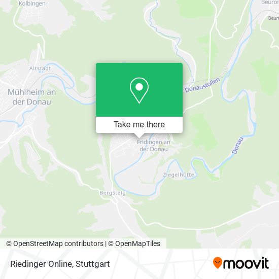Карта Riedinger Online
