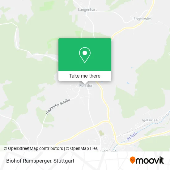 Карта Biohof Ramsperger