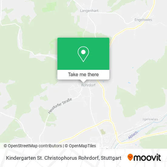 Карта Kindergarten St. Christophorus Rohrdorf