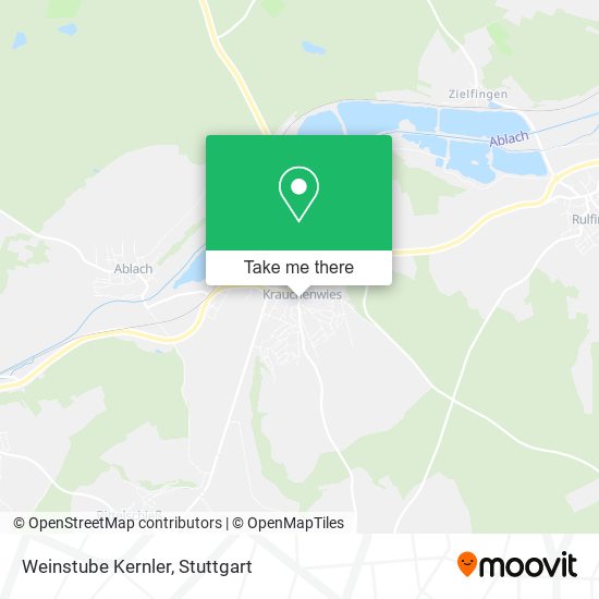 Карта Weinstube Kernler