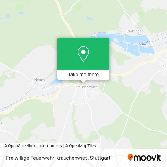 Freiwillige Feuerwehr Krauchenwies map