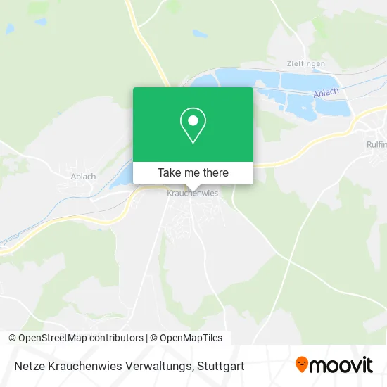 Карта Netze Krauchenwies Verwaltungs