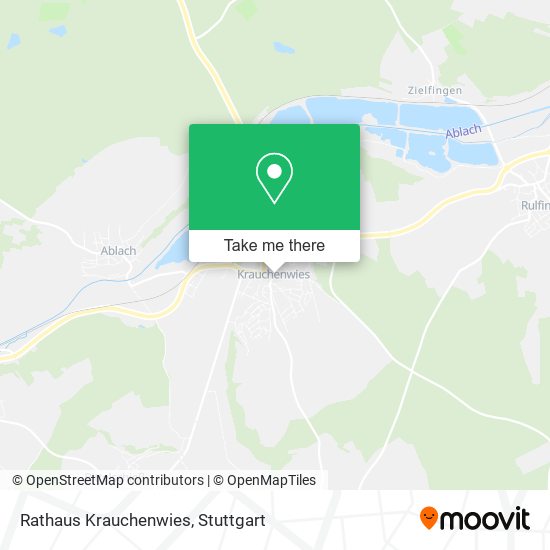 Rathaus Krauchenwies map