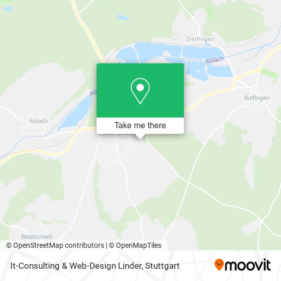 It-Consulting & Web-Design Linder map