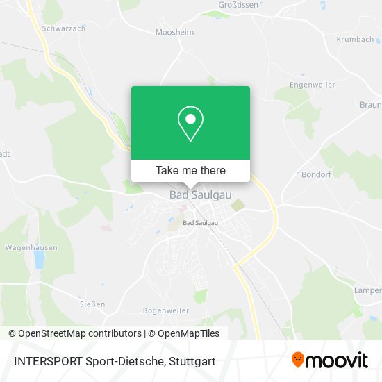 INTERSPORT Sport-Dietsche map