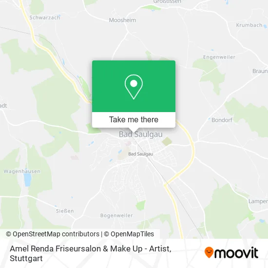 Карта Amel Renda Friseursalon & Make Up - Artist