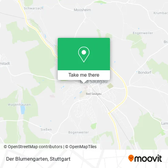 Карта Der Blumengarten