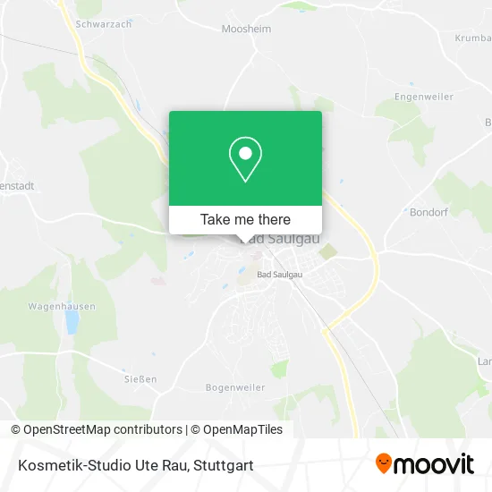 Карта Kosmetik-Studio Ute Rau