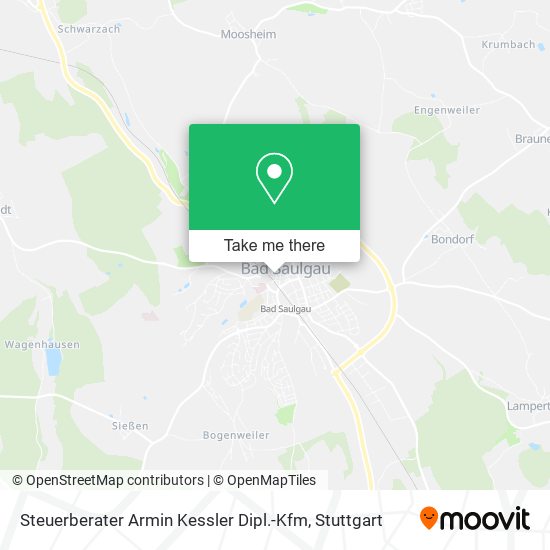 Steuerberater Armin Kessler Dipl.-Kfm map