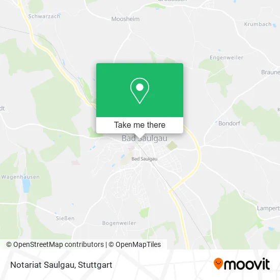 Карта Notariat Saulgau