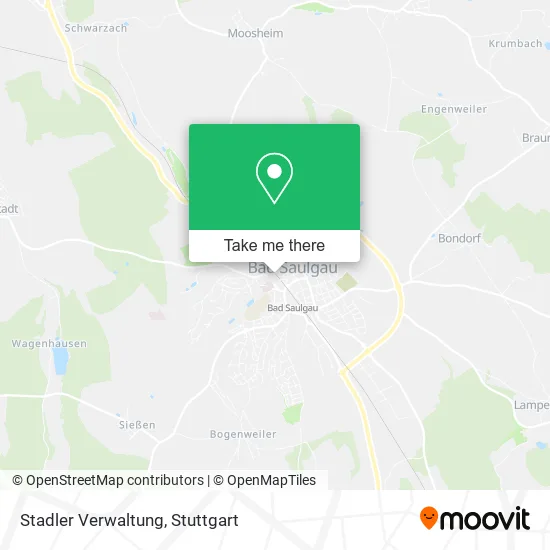 Карта Stadler Verwaltung