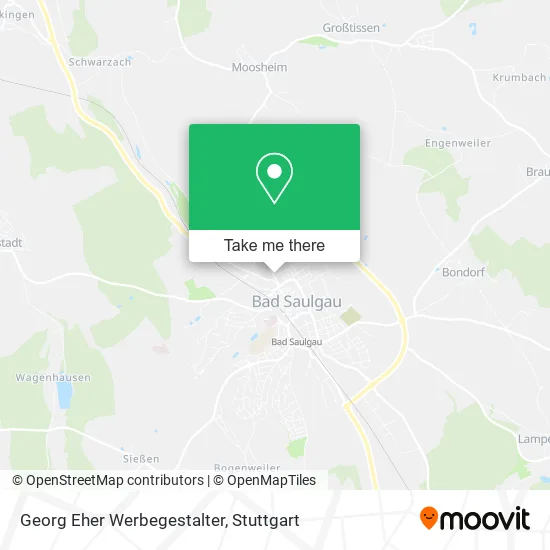 Карта Georg Eher Werbegestalter