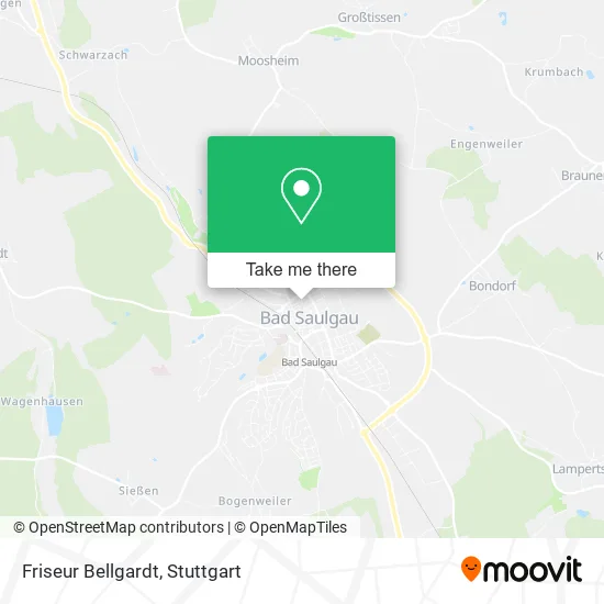 Карта Friseur Bellgardt
