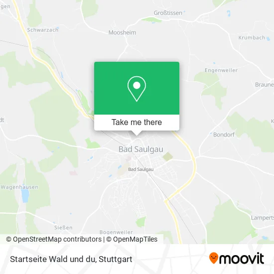 Карта Startseite Wald und du