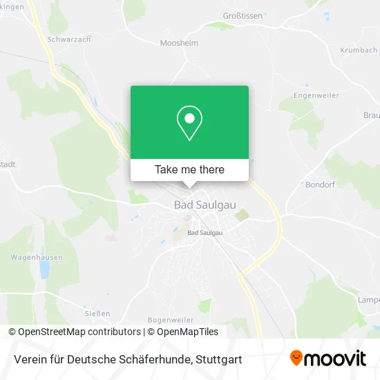 Карта Verein für Deutsche Schäferhunde