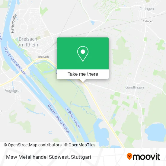 Карта Msw Metallhandel Südwest