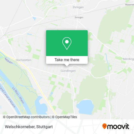 Карта Welschkorneber